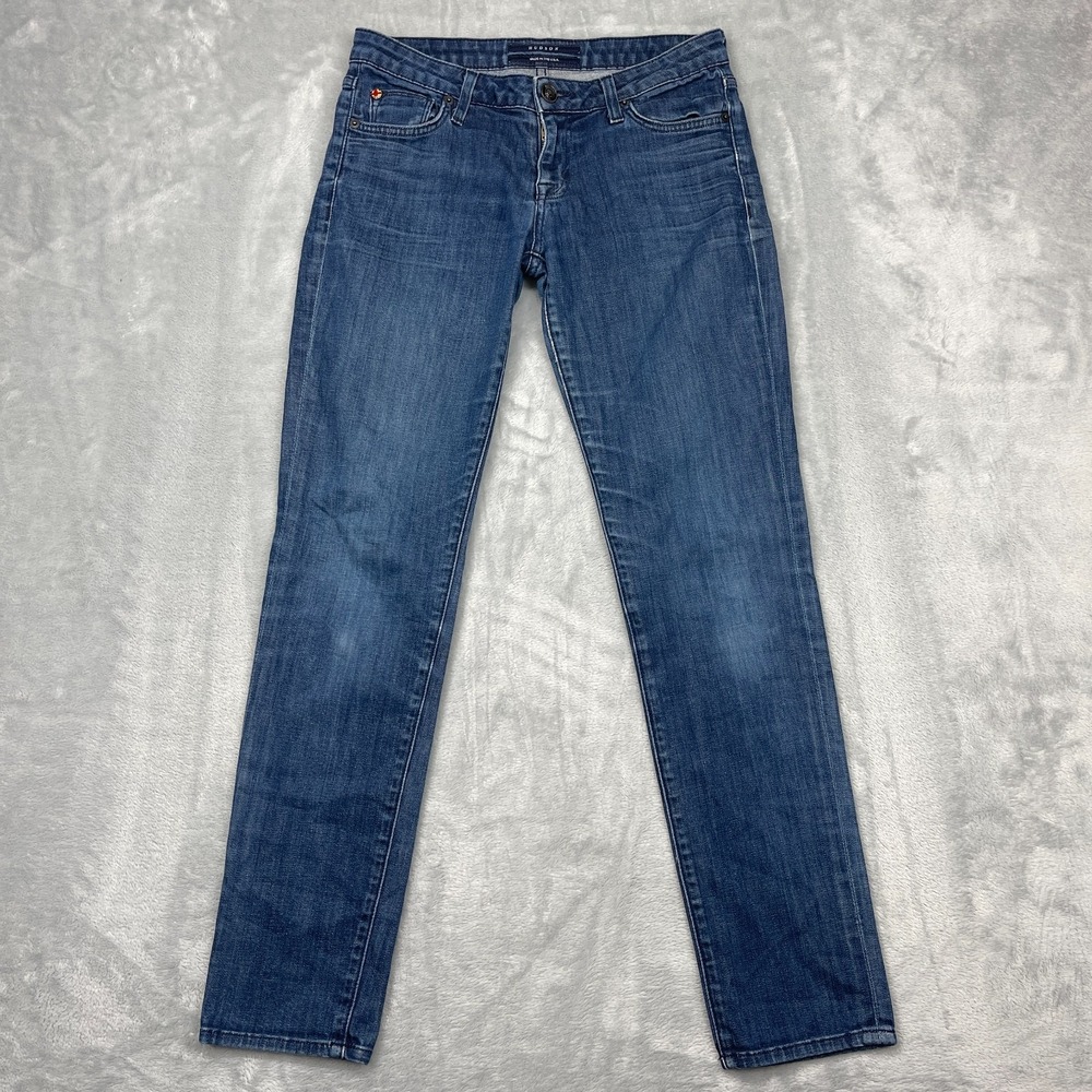 Hudson Jeans Womens‎ 27 (29x30) Blue Denim Streetwear Comfort Fit Skinny Leg USA